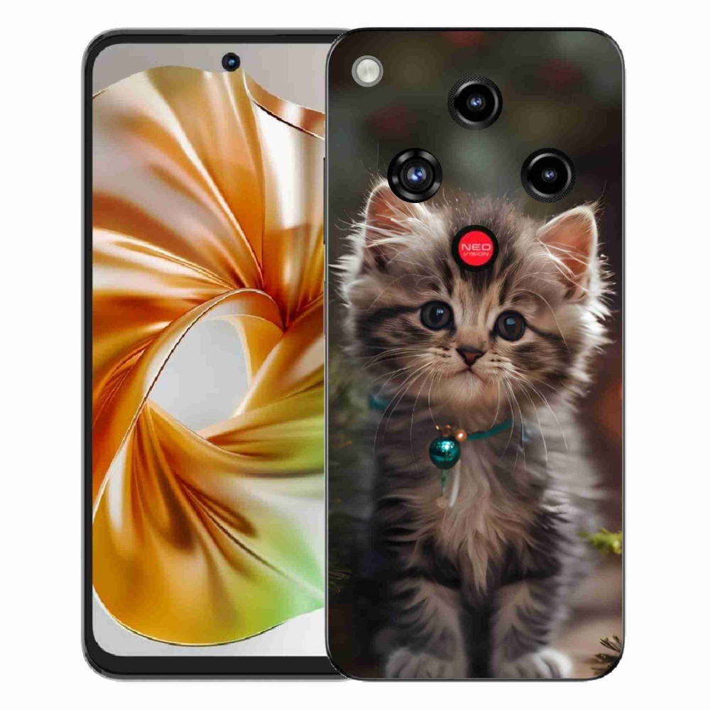 Gelový kryt mmCase na ZTE Nubia Focus 2 - roztomilé kotě 11