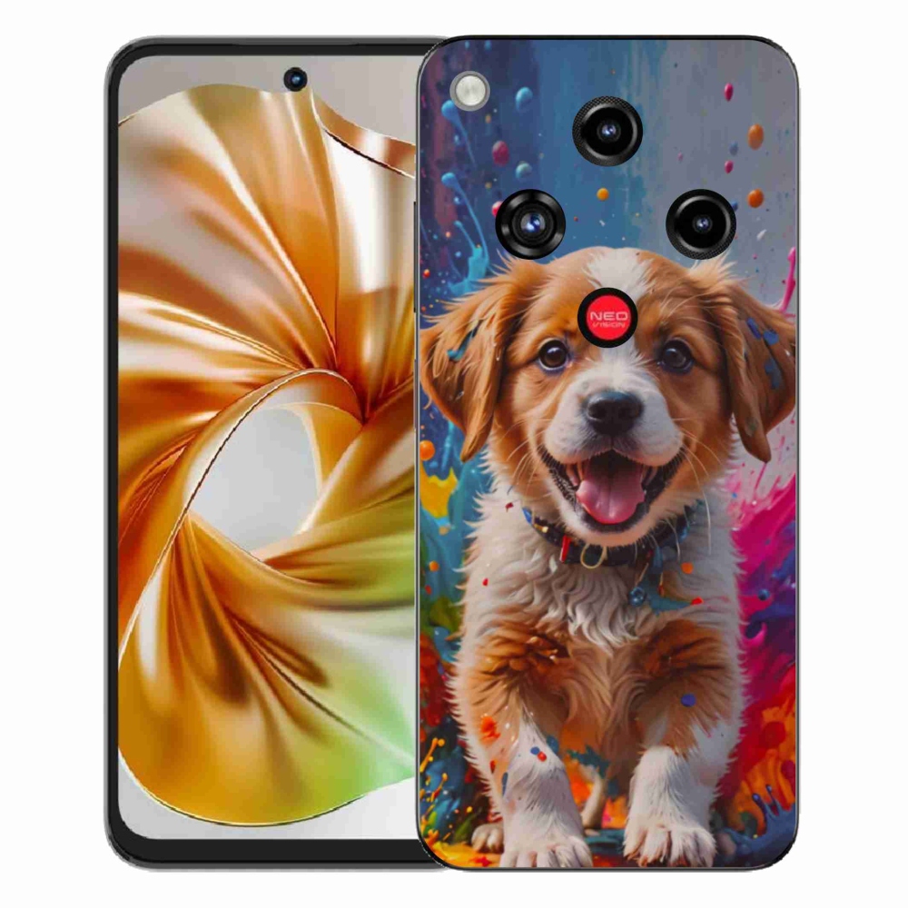 Gelový kryt mmCase na ZTE Nubia Focus 2 - roztomilé štěně 3