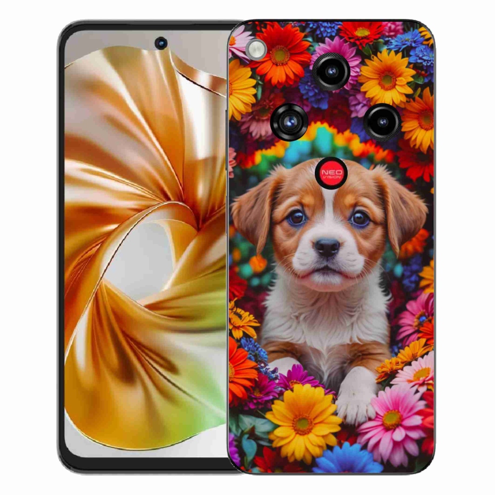 Gelový kryt mmCase na ZTE Nubia Focus 2 - roztomilé štěně