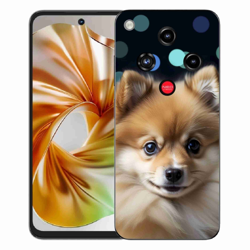 Gelový kryt mmCase na ZTE Nubia Focus 2 - roztomilý pomeranian