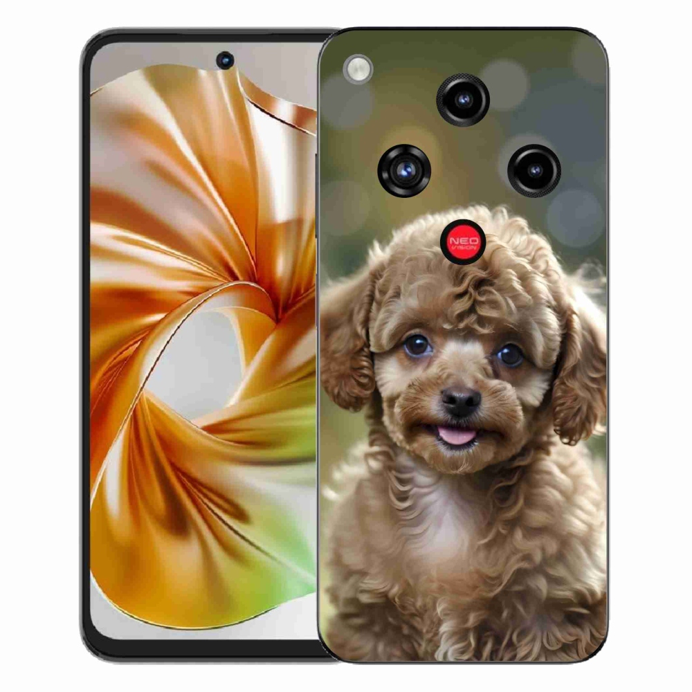 Gelový kryt mmCase na ZTE Nubia Focus 2 - roztomilý pudl