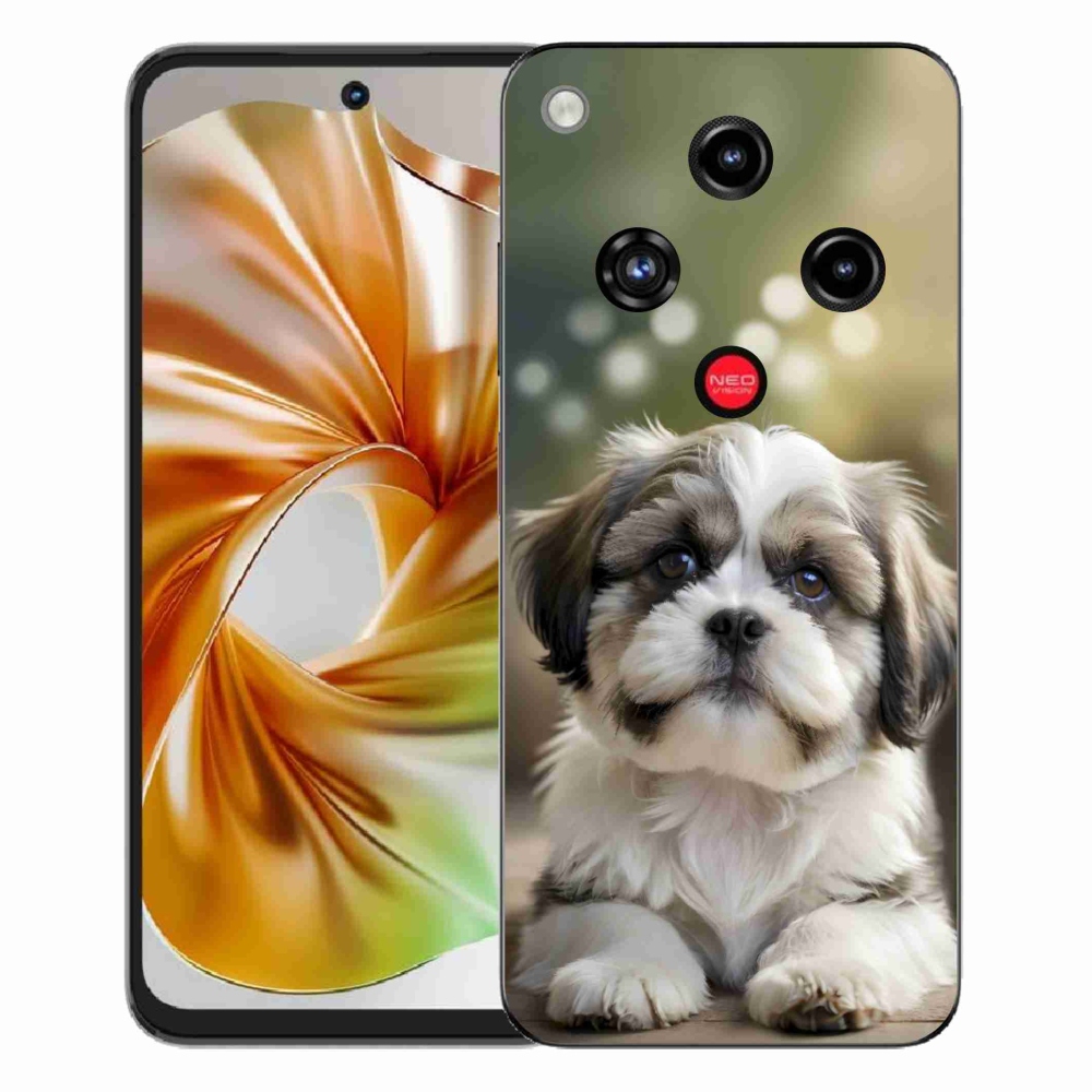 Gelový kryt mmCase na ZTE Nubia Focus 2 - roztomilý shih-tzu