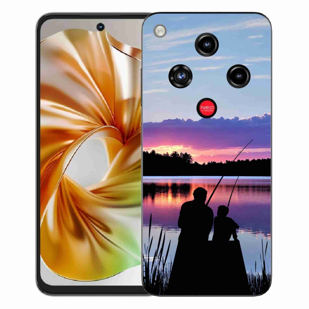 Gelový kryt mmCase na ZTE Nubia Focus 2 - rybaření 2