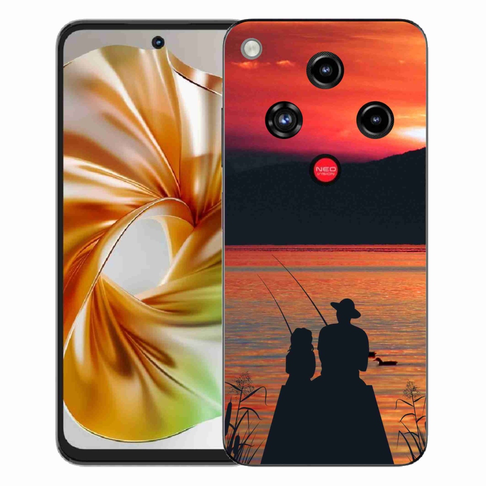 Gelový kryt mmCase na ZTE Nubia Focus 2 - rybaření 3