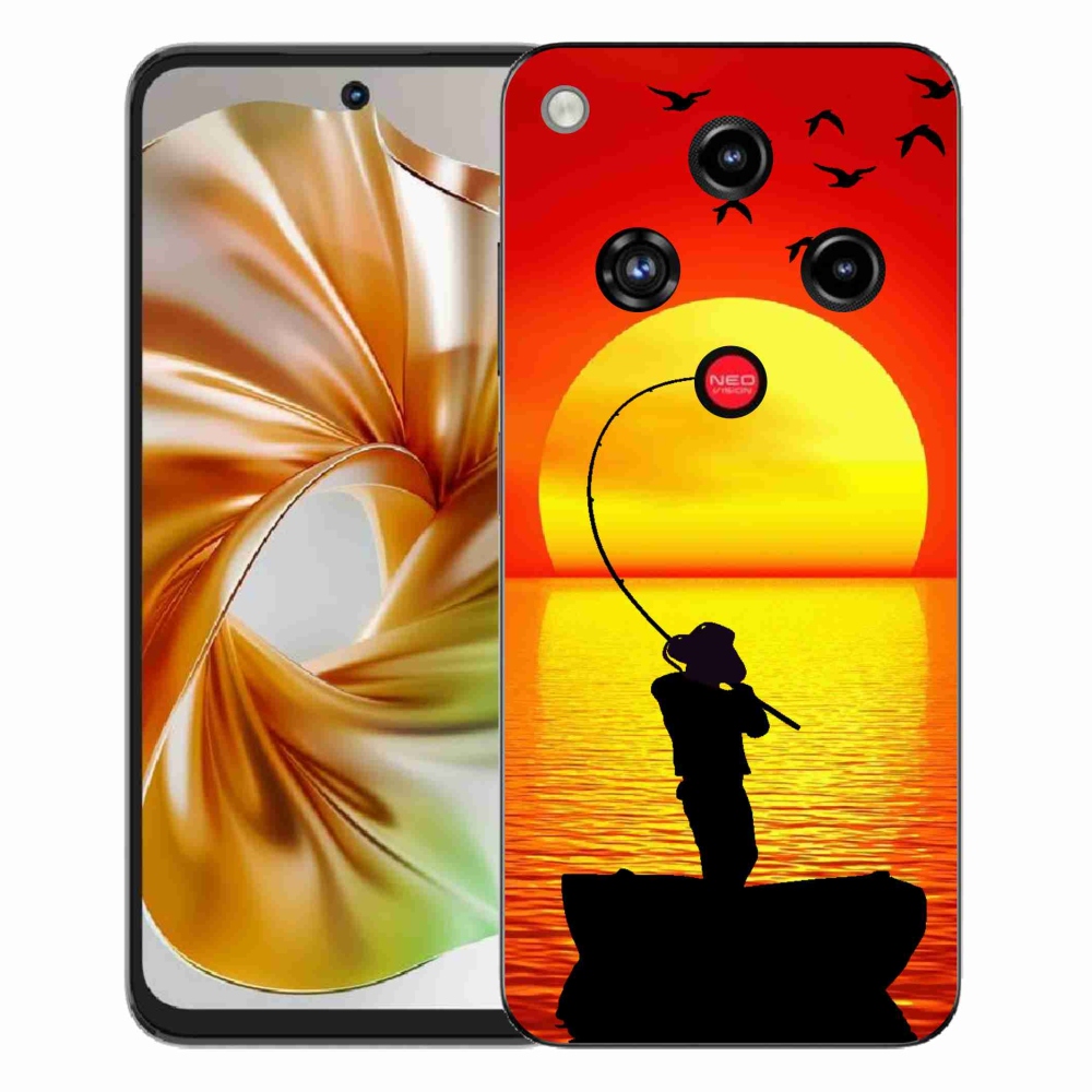 Gelový kryt mmCase na ZTE Nubia Focus 2 - rybaření