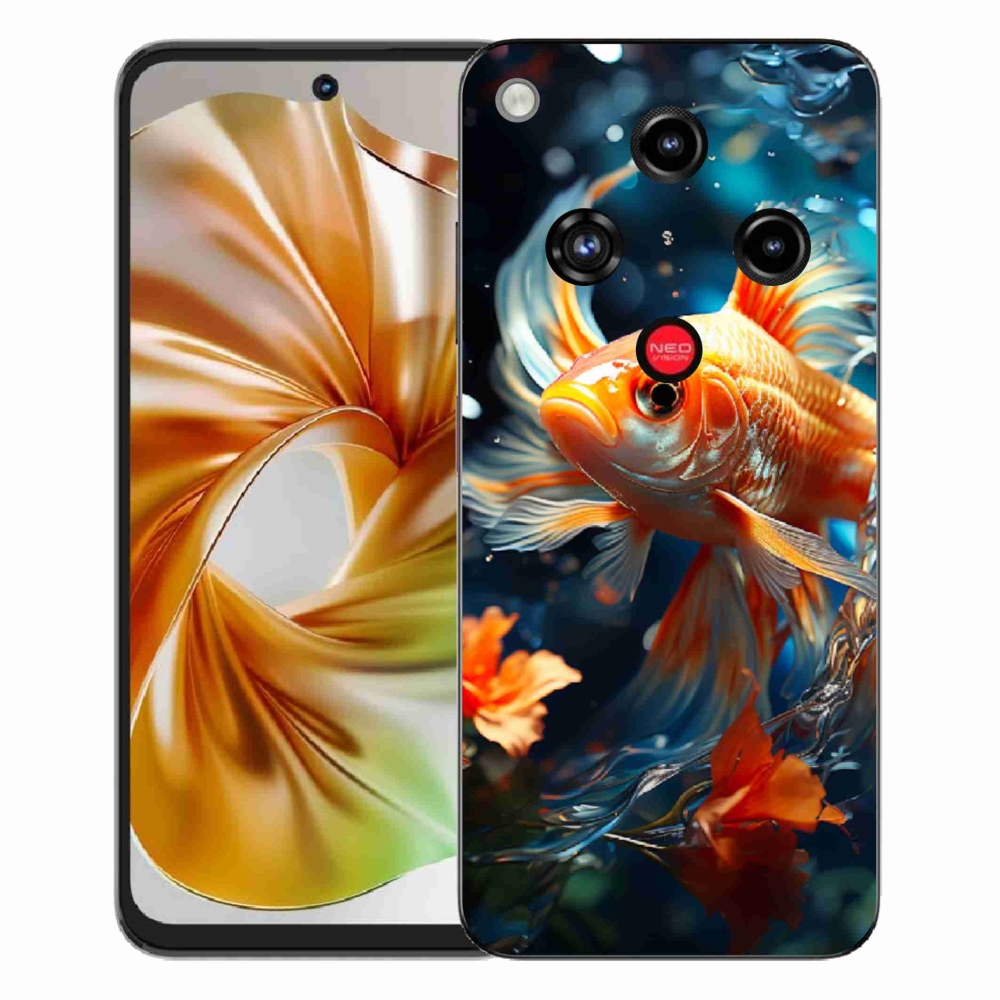 Gelový kryt mmCase na ZTE Nubia Focus 2 - rybka