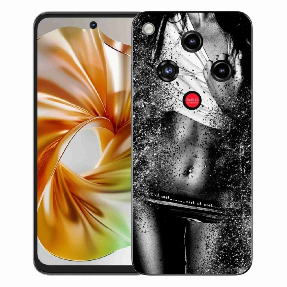 Gelový kryt mmCase na ZTE Nubia Focus 2 - sexy žena 1