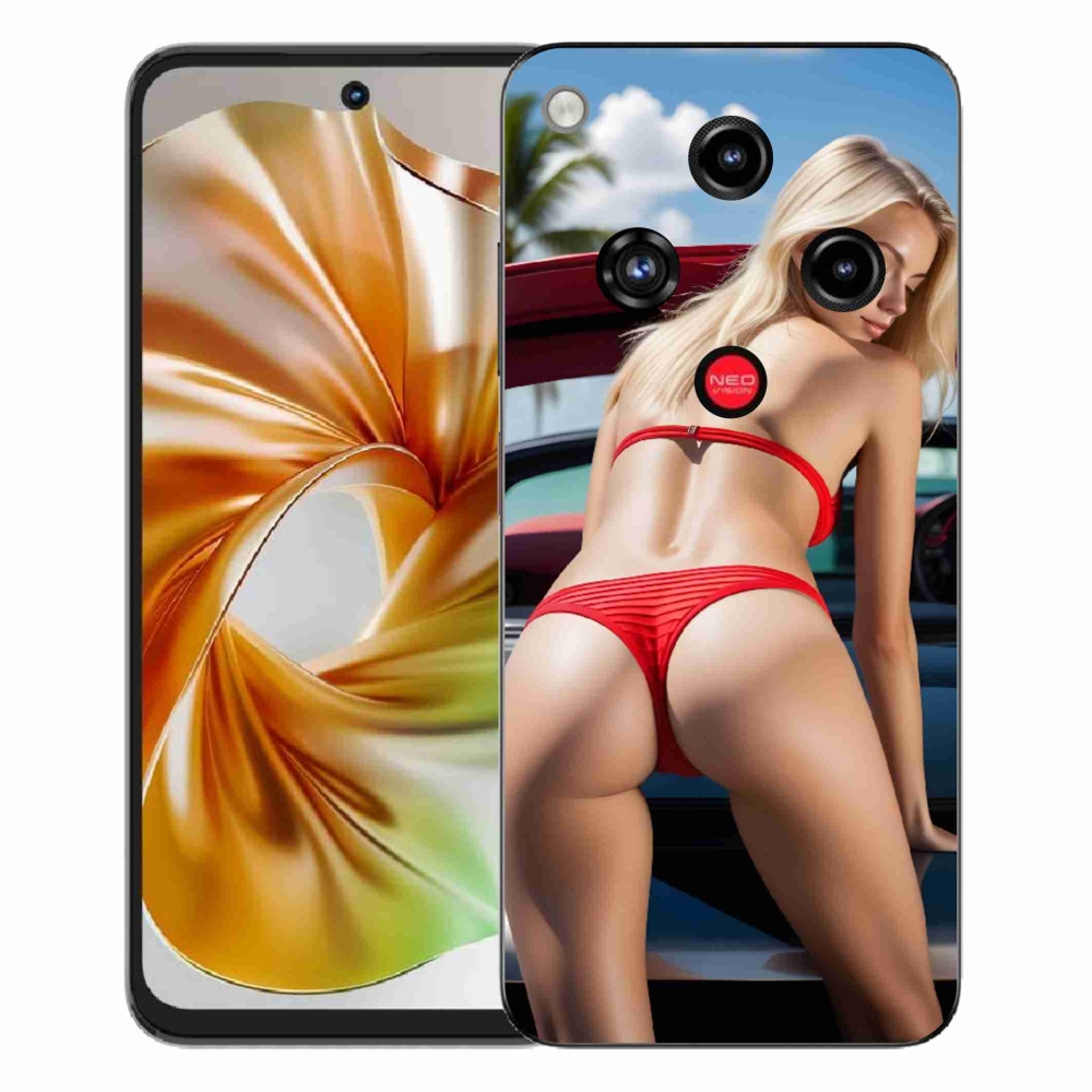 Gelový kryt mmCase na ZTE Nubia Focus 2 - sexy žena 2