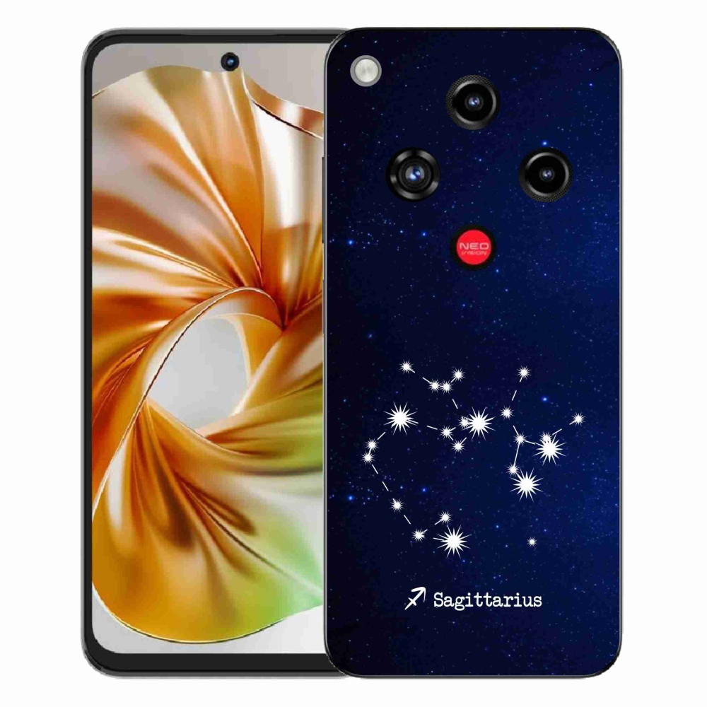 Gelový kryt mmCase na ZTE Nubia Focus 2 - souhvězdí Střelce