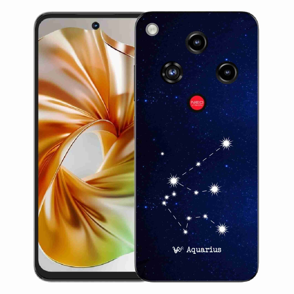 Gelový kryt mmCase na ZTE Nubia Focus 2 - souhvězdí Vodnáře
