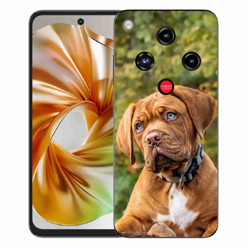Gelový kryt mmCase na ZTE Nubia Focus 2 - štěně 