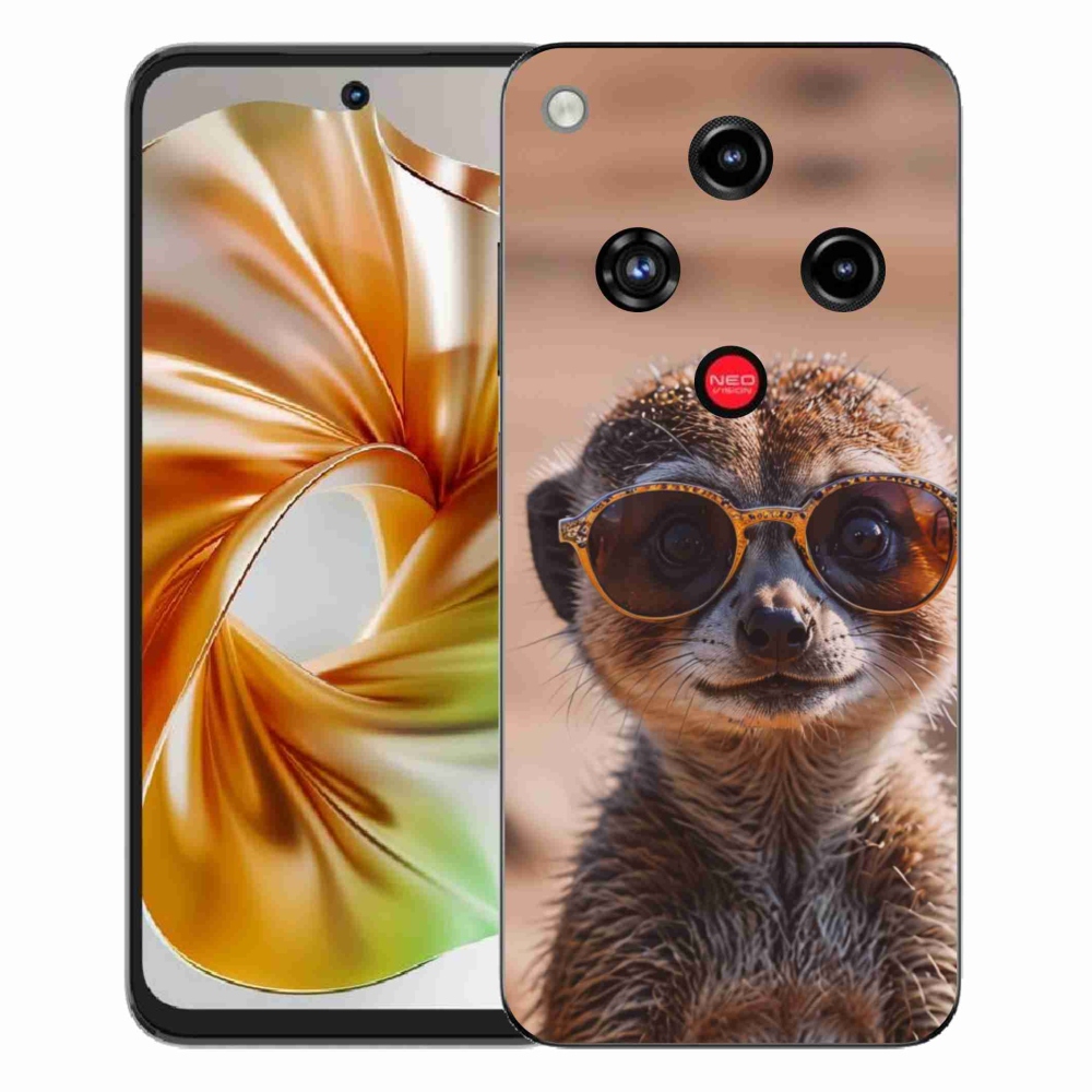 Gelový kryt mmCase na ZTE Nubia Focus 2 - stylová surikata