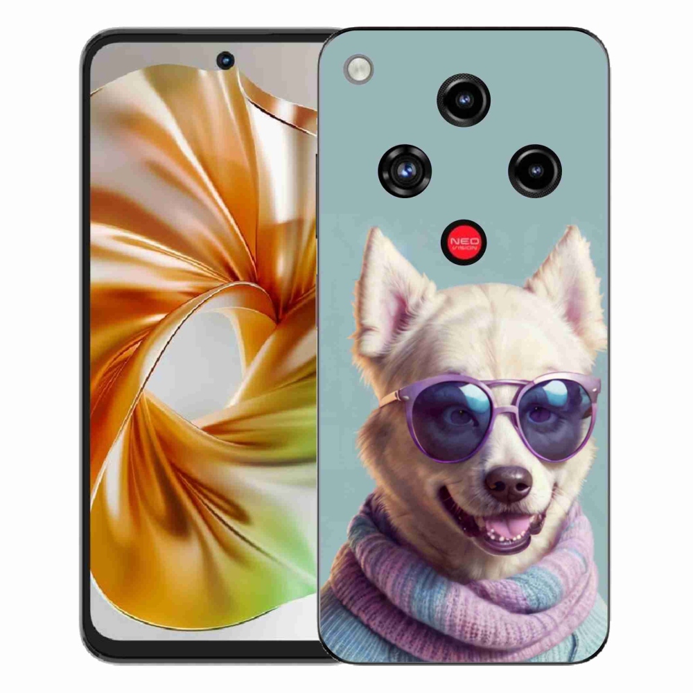 Gelový kryt mmCase na ZTE Nubia Focus 2 - stylový německý špic