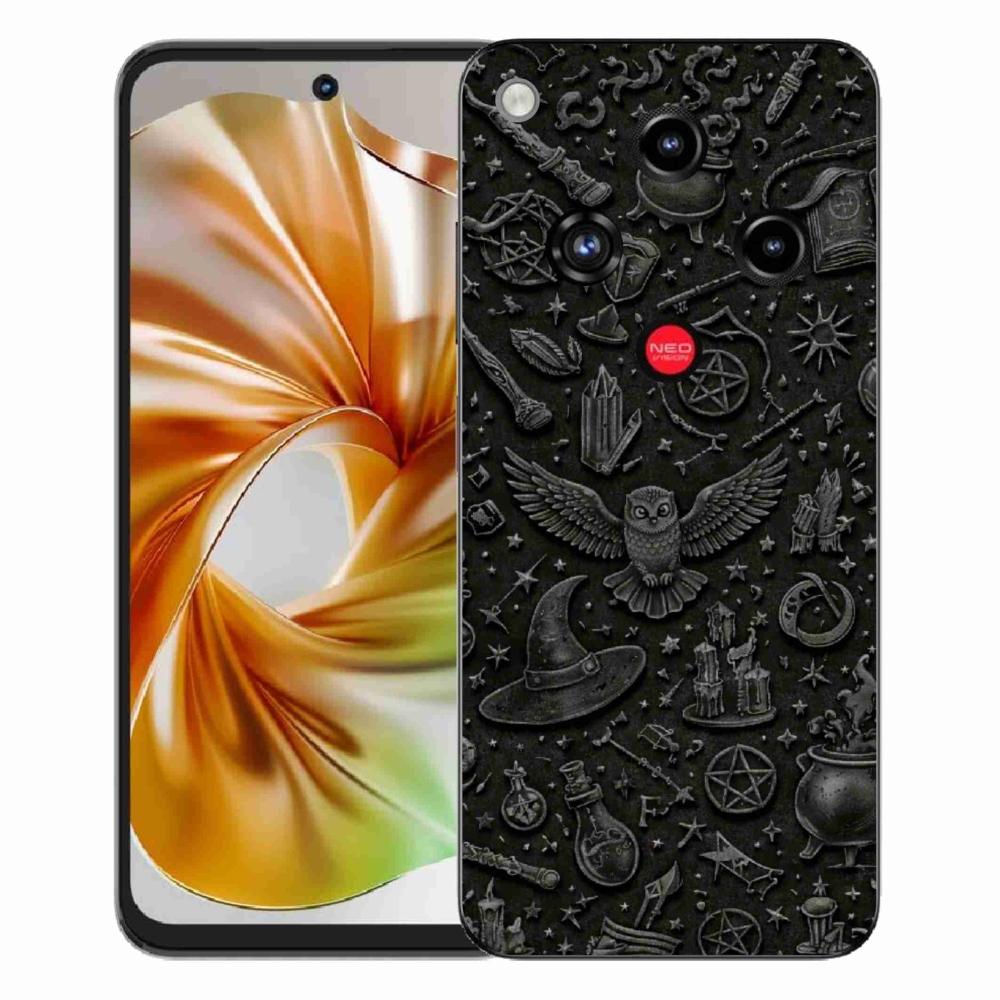 Gelový kryt mmCase na ZTE Nubia Focus 2 - tmavý magický svět