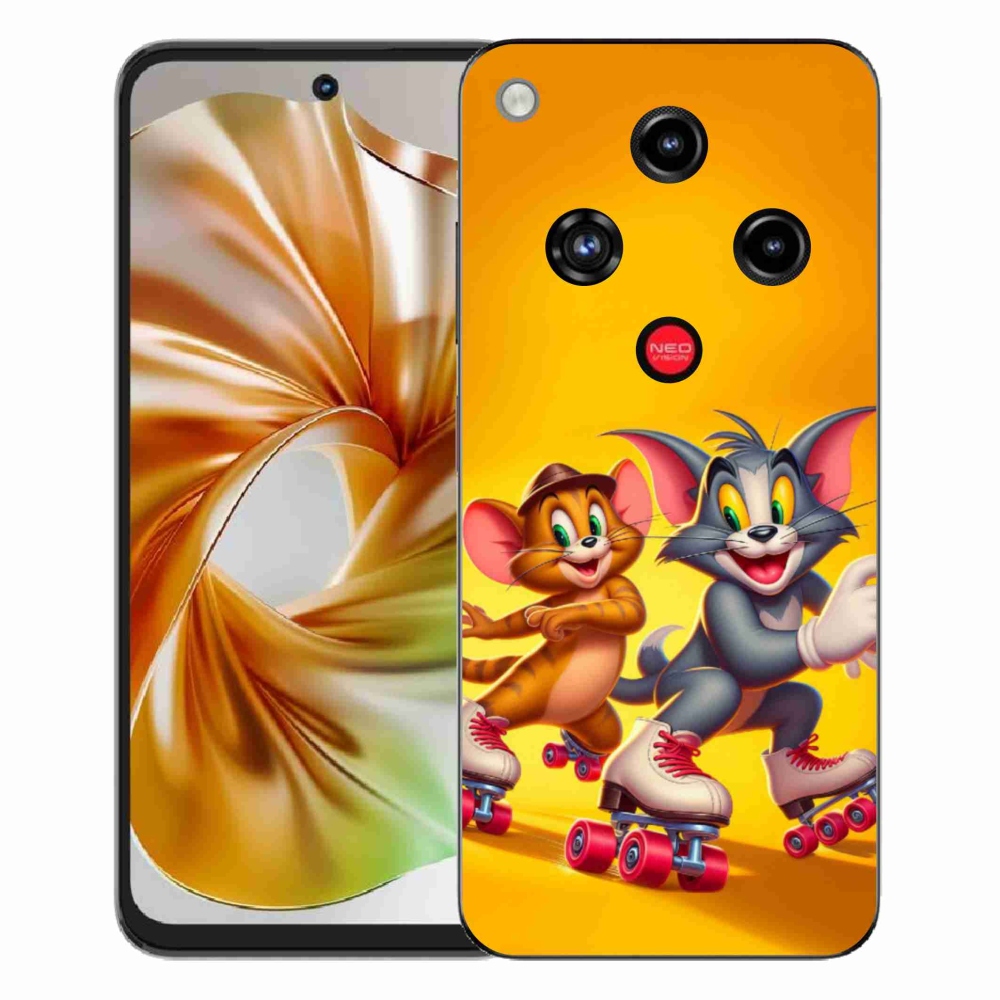 Gelový kryt mmCase na ZTE Nubia Focus 2 - tom a jerry