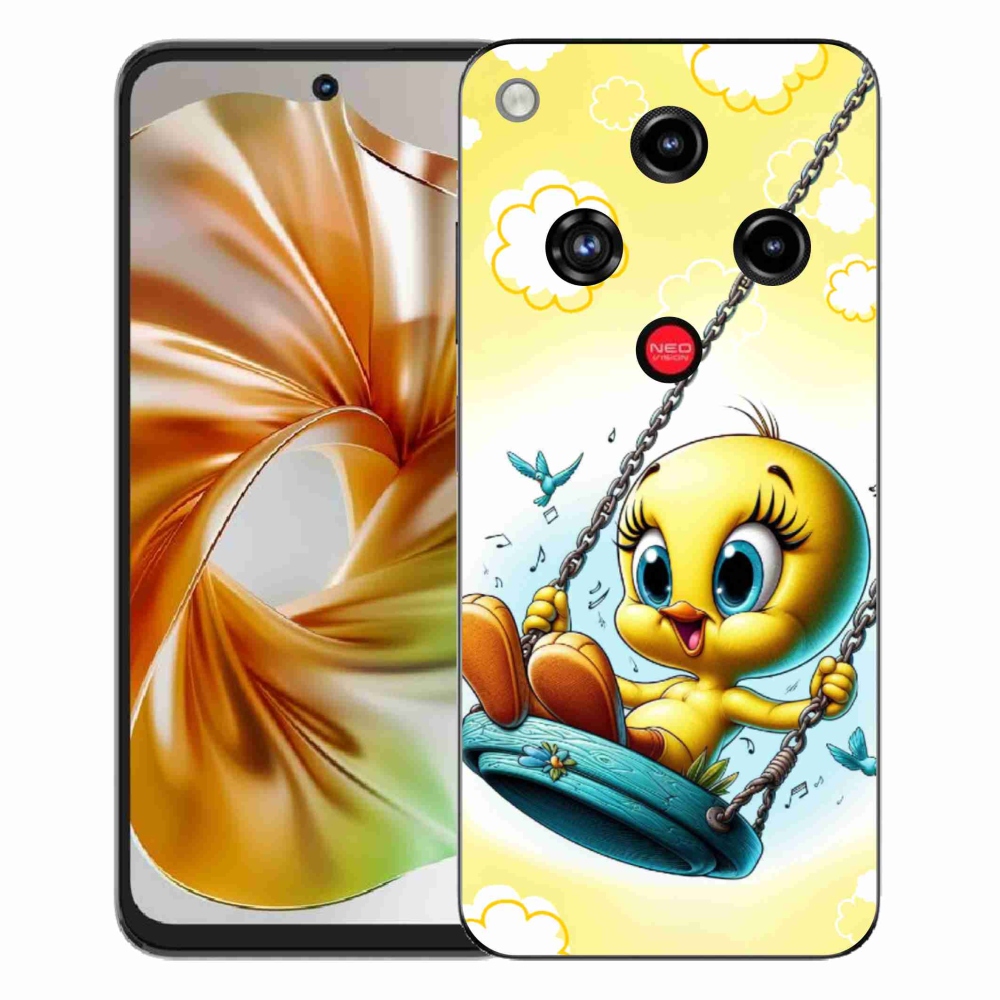 Gelový kryt mmCase na ZTE Nubia Focus 2 - tweety
