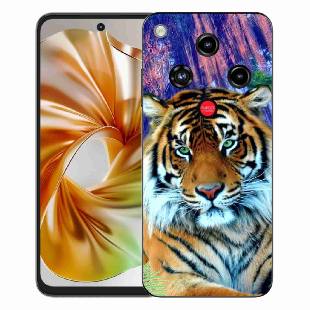 Gelový kryt mmCase na ZTE Nubia Focus 2 - tygr