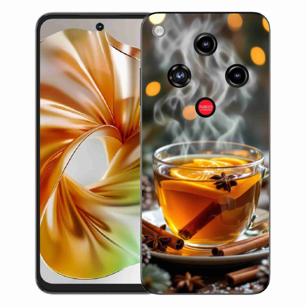 Gelový kryt mmCase na ZTE Nubia Focus 2 - vánoční punč
