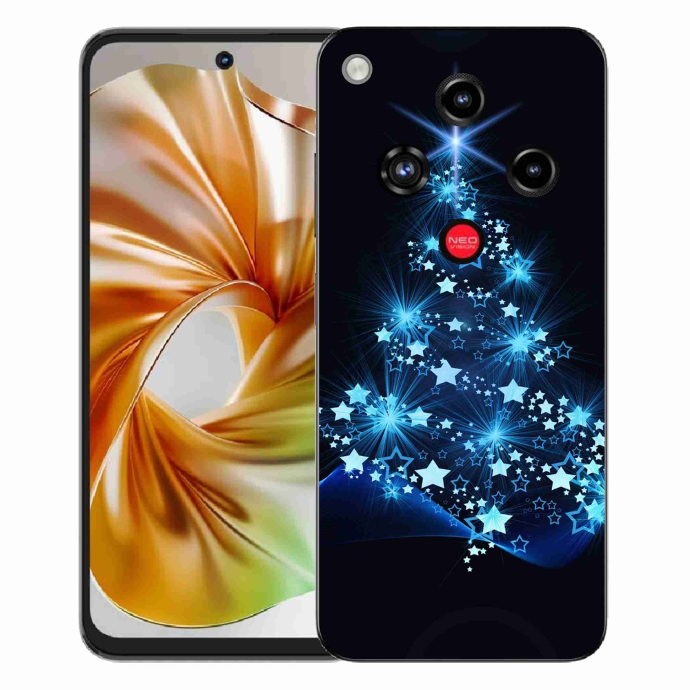 Gelový kryt mmCase na ZTE Nubia Focus 2 - vánoční stromek