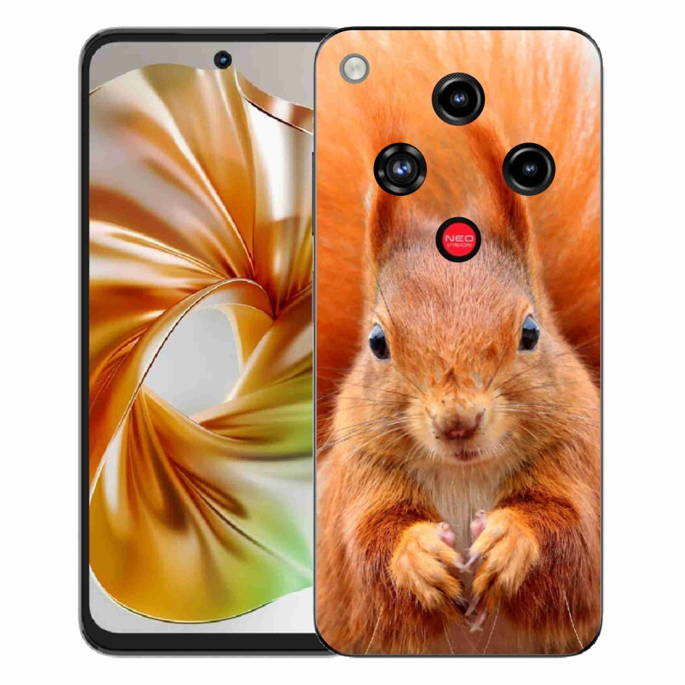 Gelový kryt mmCase na ZTE Nubia Focus 2 - veverka