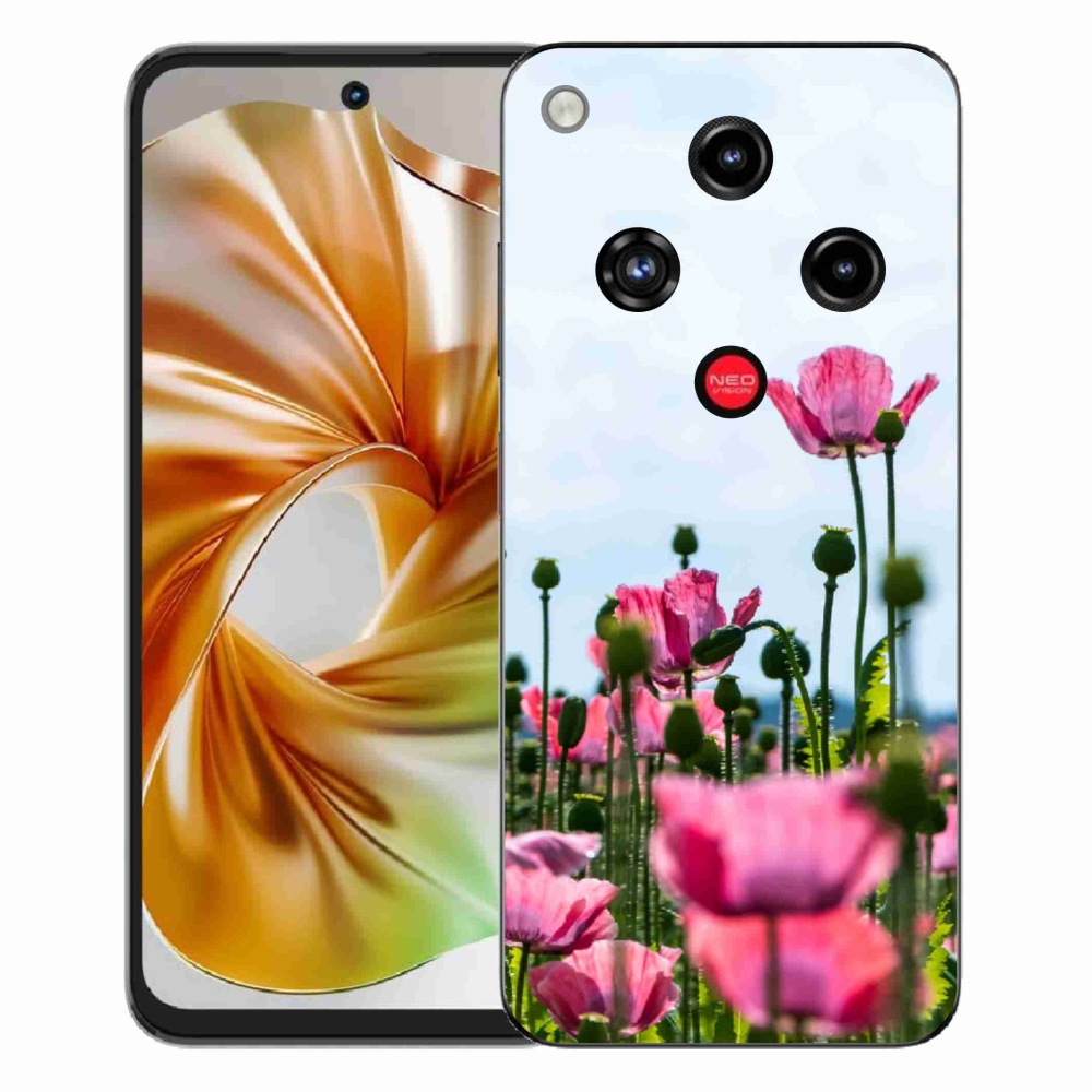 Gelový kryt mmCase na ZTE Nubia Focus 2 - vlčí mák