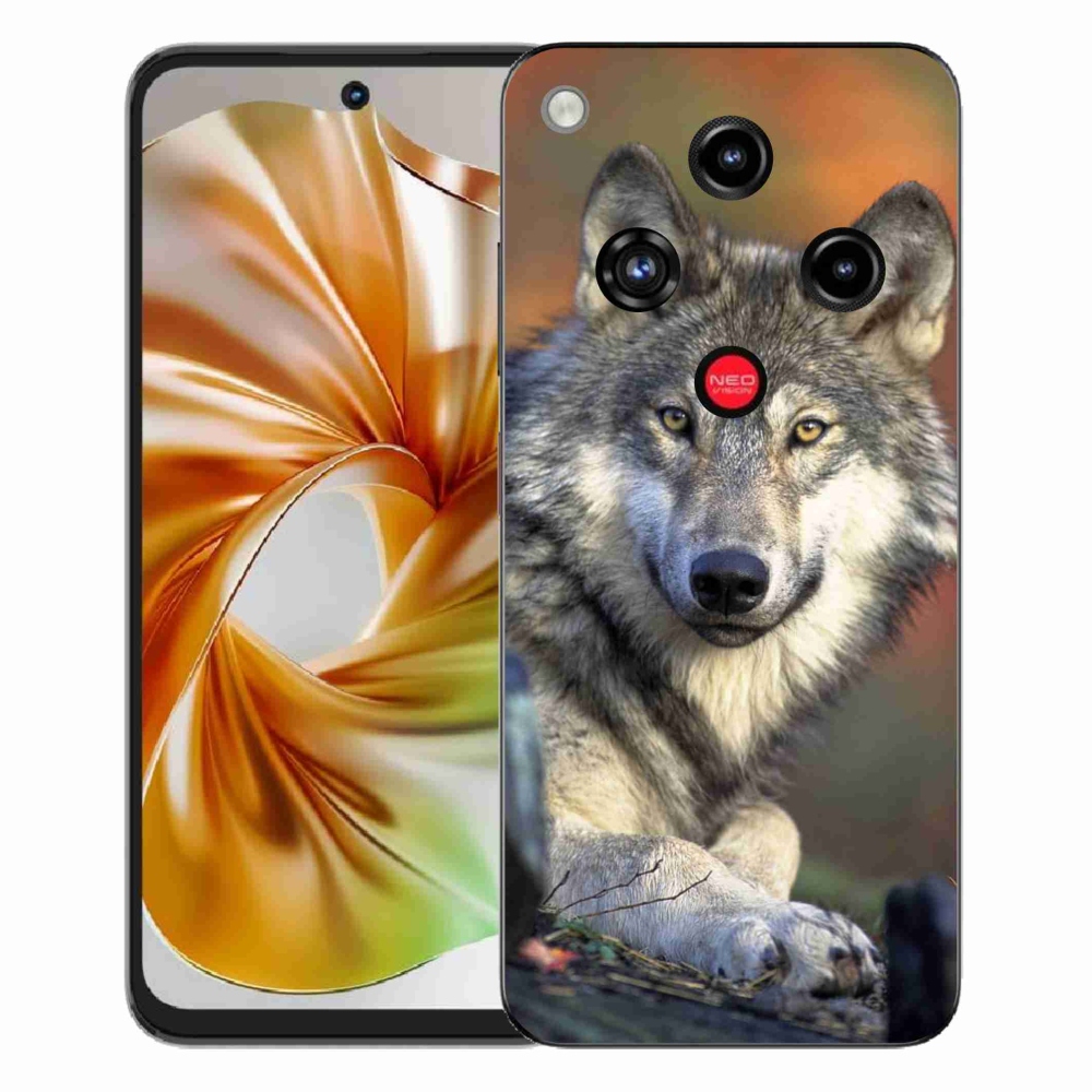 Gelový kryt mmCase na ZTE Nubia Focus 2 - vlk