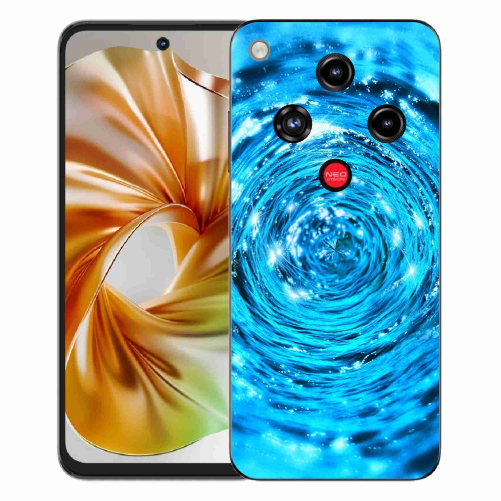 Gelový kryt mmCase na ZTE Nubia Focus 2 - vodní vír