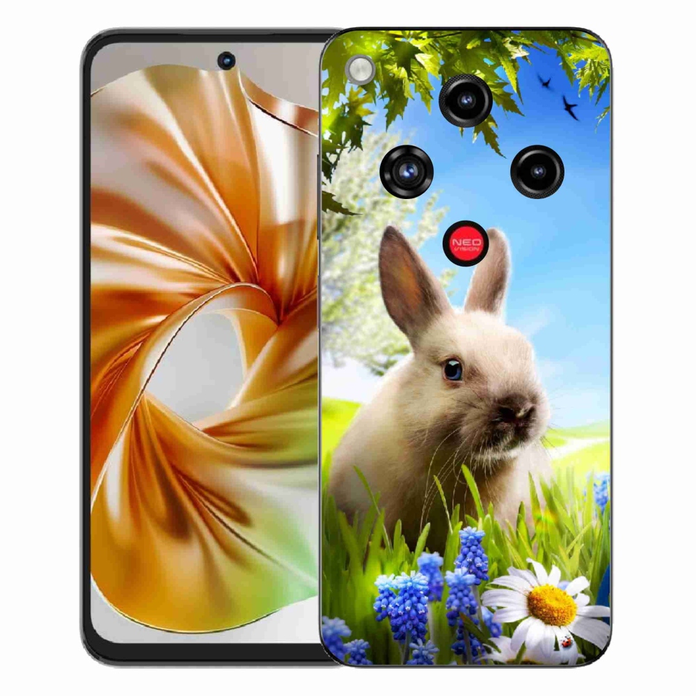 Gelový kryt mmCase na ZTE Nubia Focus 2 - zajíček