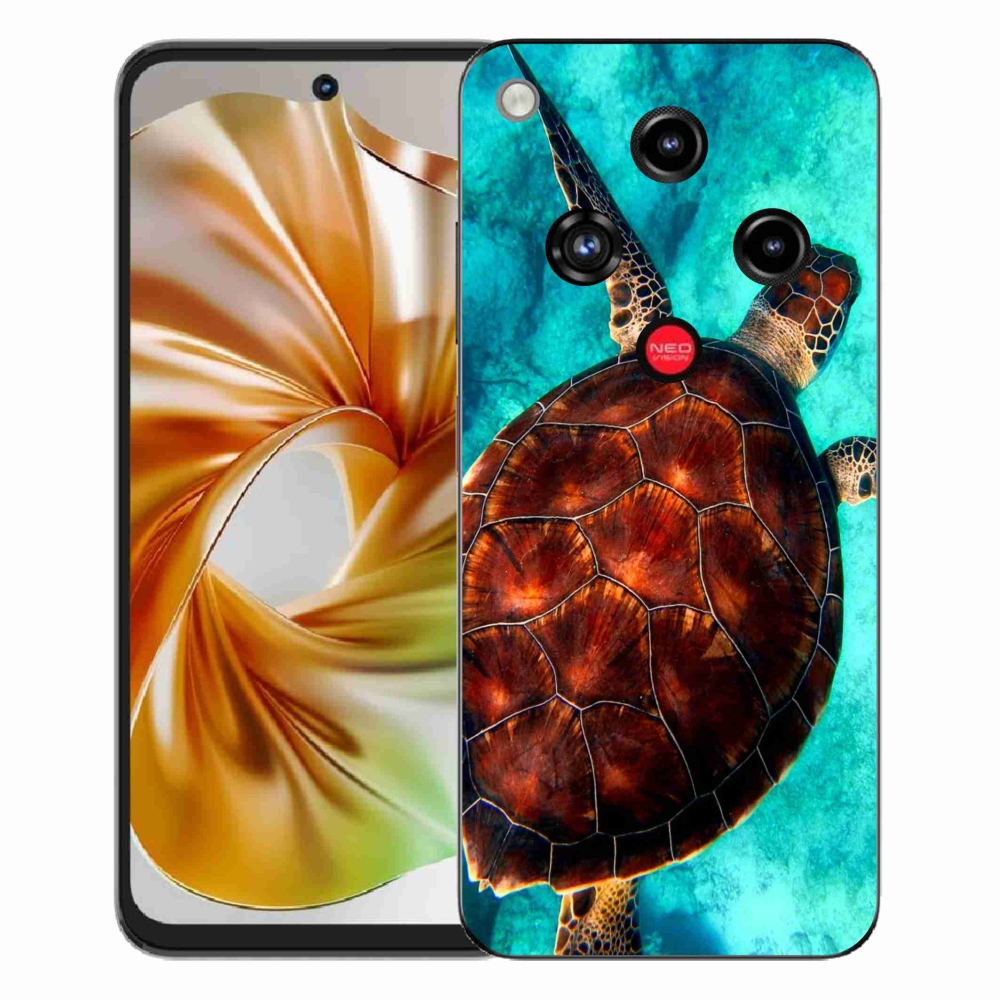 Gelový kryt mmCase na ZTE Nubia Focus 2 - želva