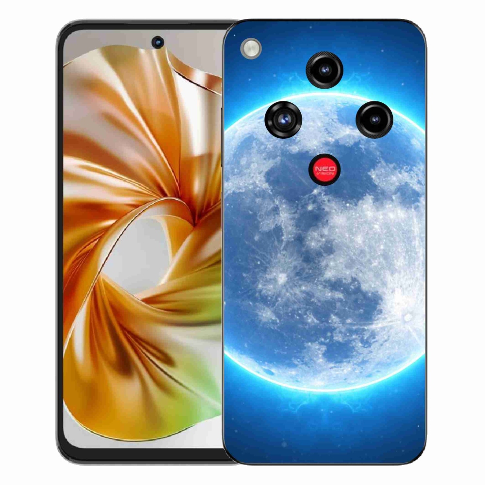 Gelový kryt mmCase na ZTE Nubia Focus 2 - zeměkoule