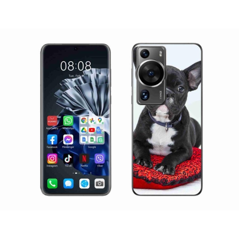 Gelový obal mmCase na Huawei P60 Pro - buldok