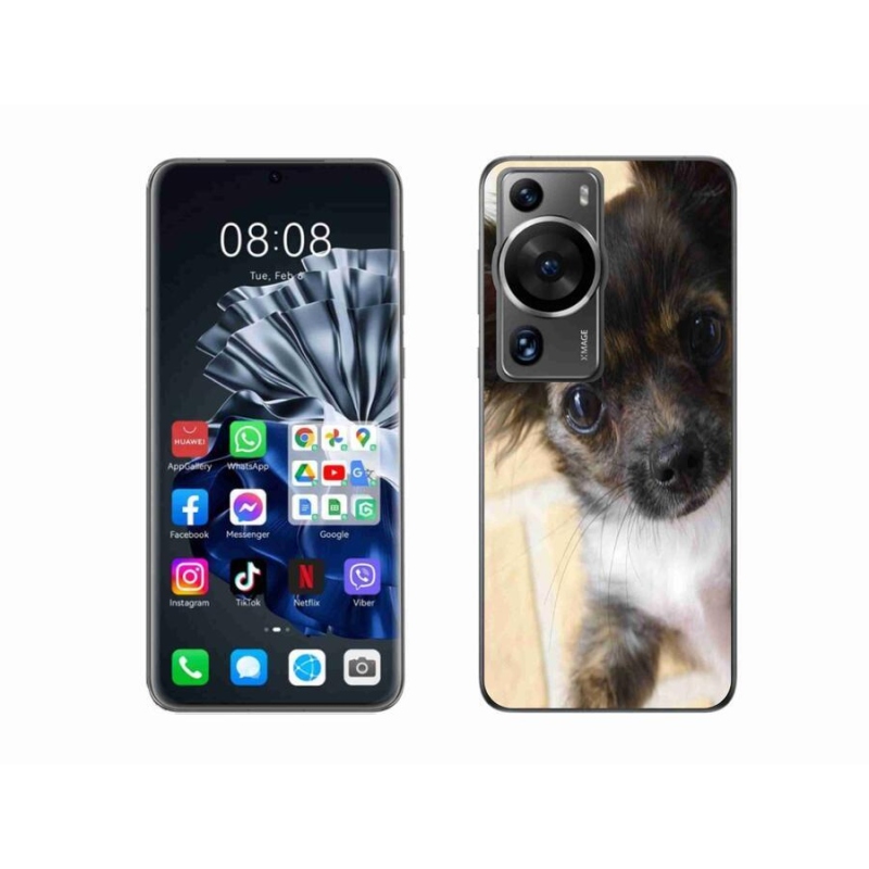 Gelový obal mmCase na Huawei P60 Pro - čivava 2