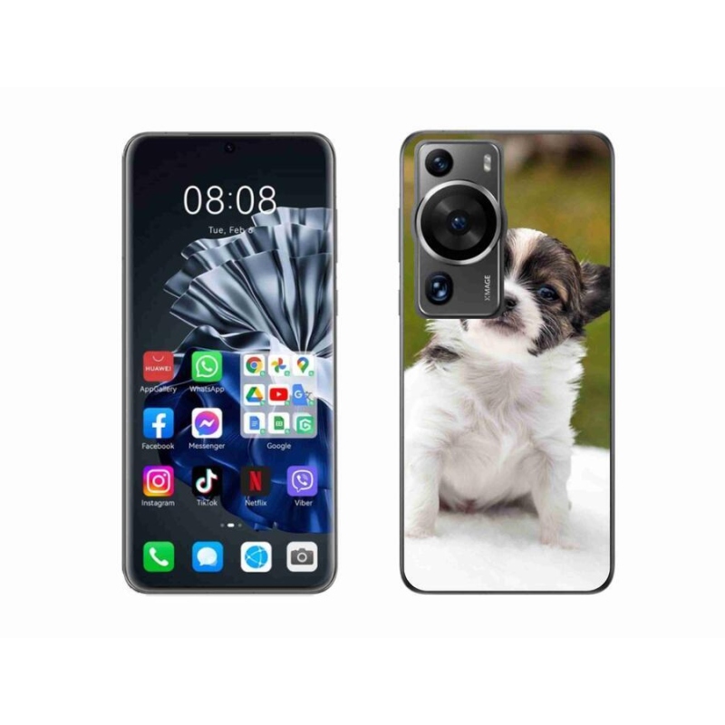 Gelový obal mmCase na Huawei P60 Pro - čivava 4