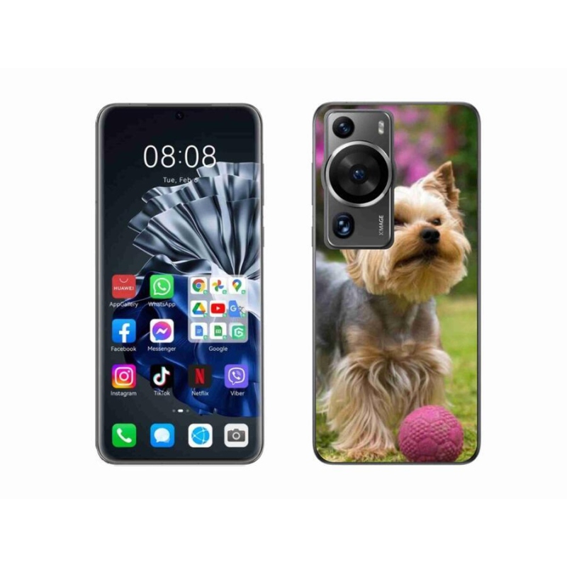 Gelový obal mmCase na Huawei P60 Pro - jorkšír 4