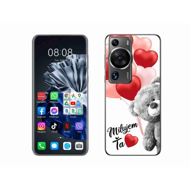 Gelový obal mmCase na Huawei P60 Pro - milujem Ťa sk