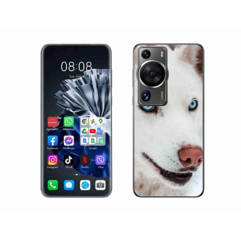 Gelový obal mmCase na Huawei P60 Pro - psí pohled