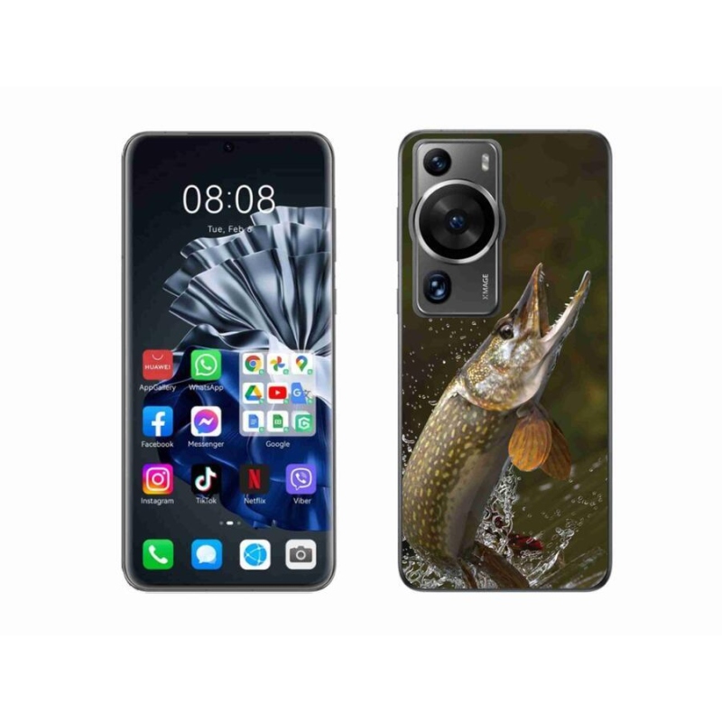 Gelový obal mmCase na Huawei P60 Pro - štika