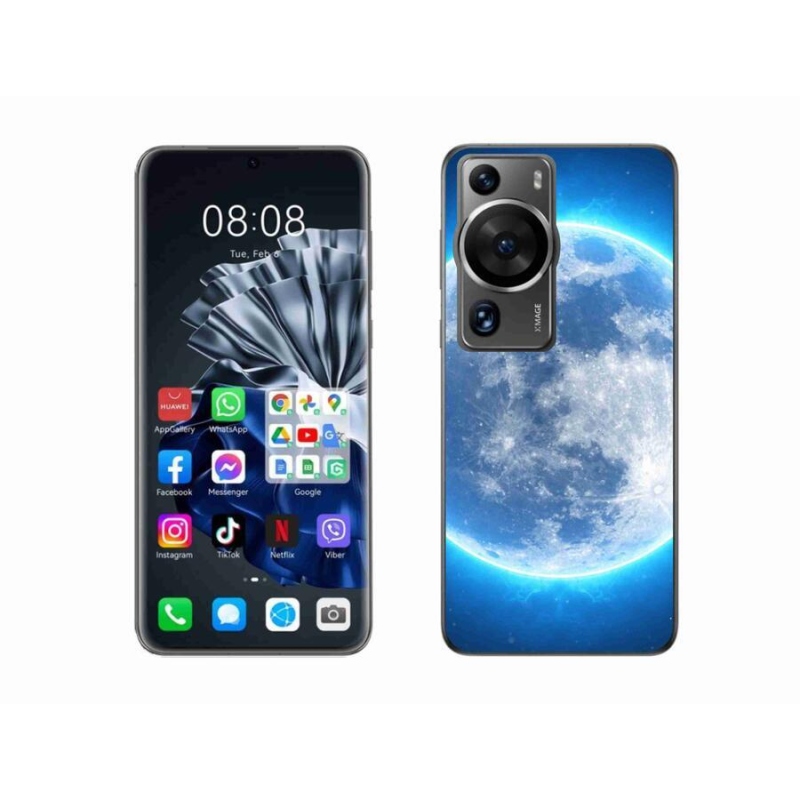 Gelový obal mmCase na Huawei P60 Pro - zeměkoule