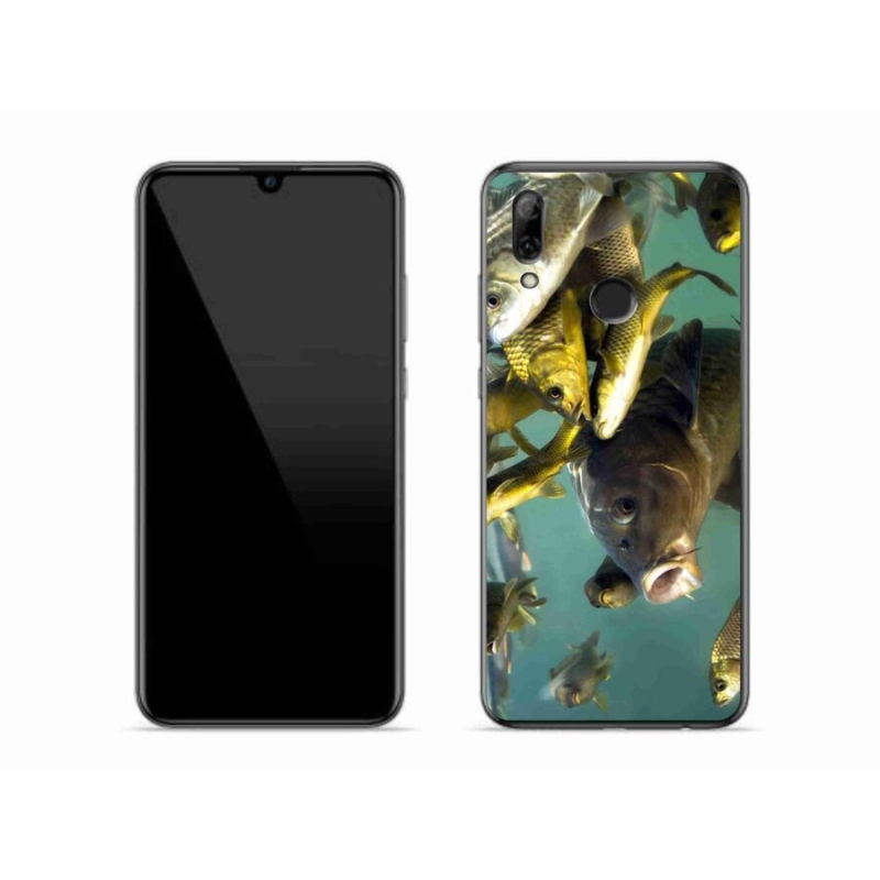 Gelový obal mmCase na mobil Honor 10 Lite - hejno ryb