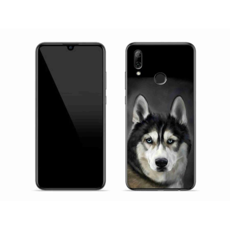 Gelový obal mmCase na mobil Honor 10 Lite - husky
