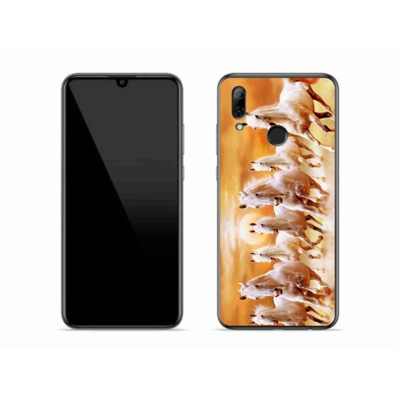 Gelový obal mmCase na mobil Honor 10 Lite - koně 2