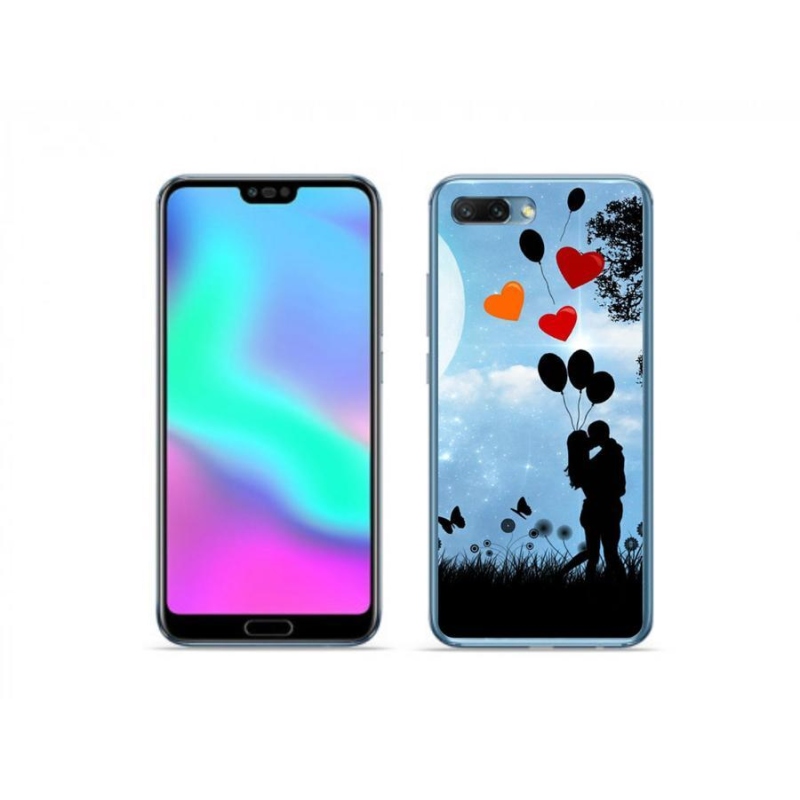 Gelový obal mmCase na mobil Honor 10 - zamilovaný pár