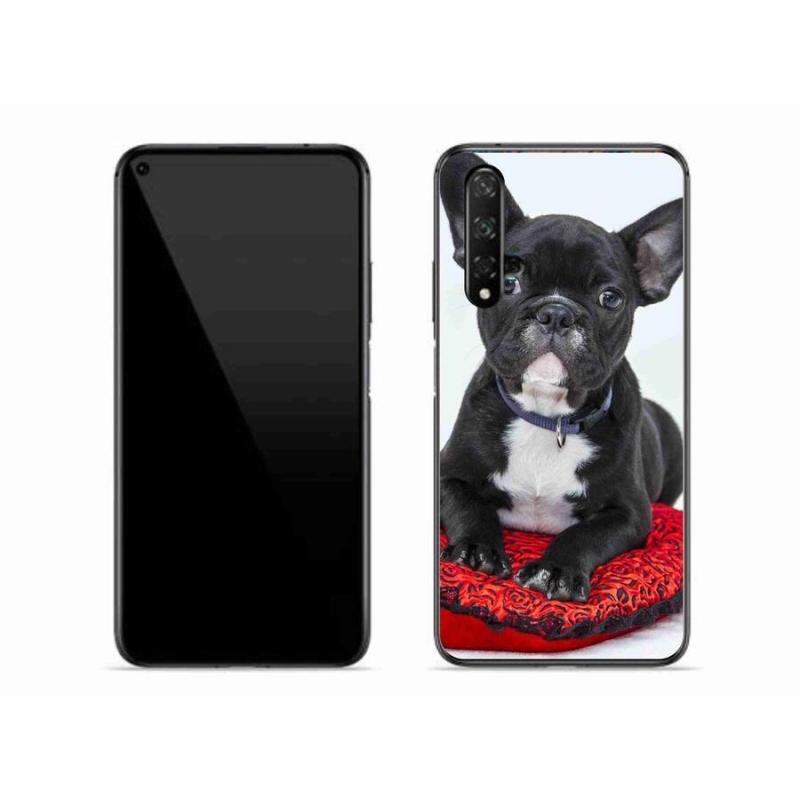 Gelový obal mmCase na mobil Honor 20 - buldok