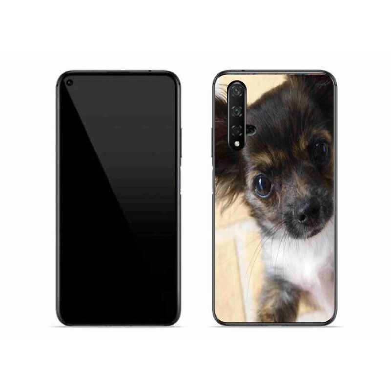 Gelový obal mmCase na mobil Honor 20 - čivava 2