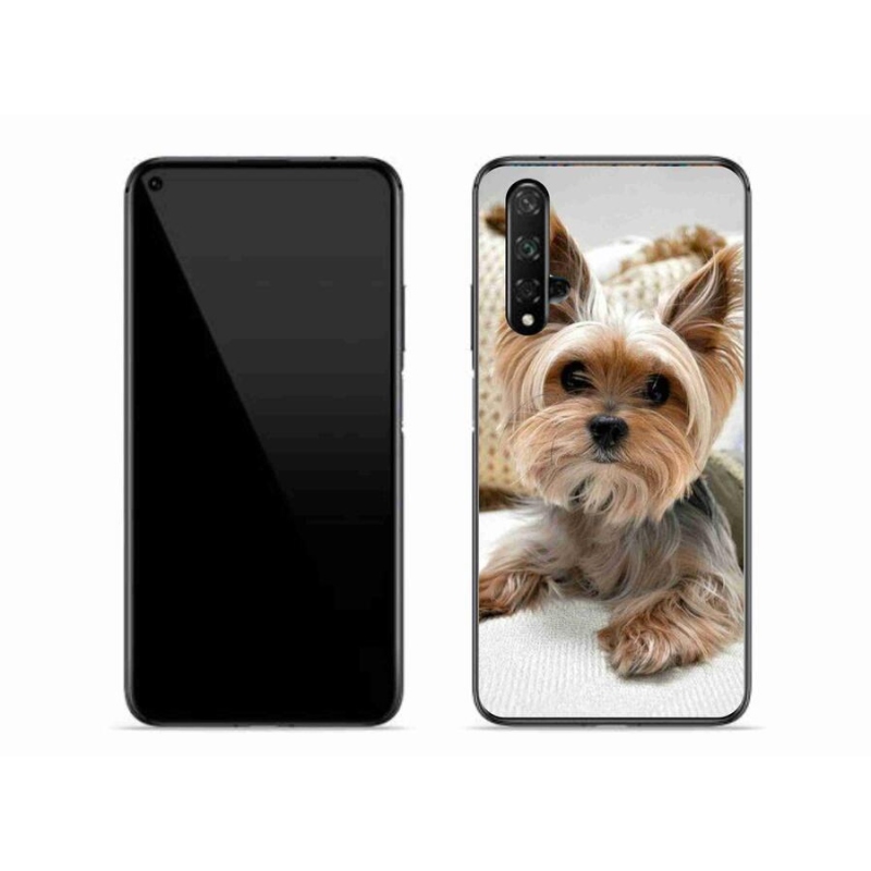 Gelový obal mmCase na mobil Honor 20 - jorkšír 5