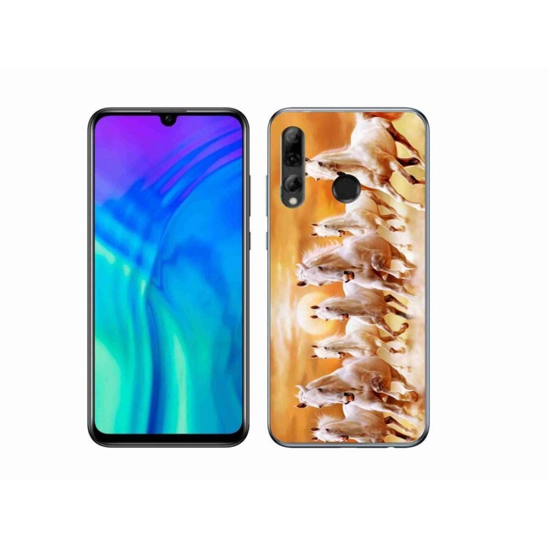 Gelový obal mmCase na mobil Honor 20 Lite - koně 2