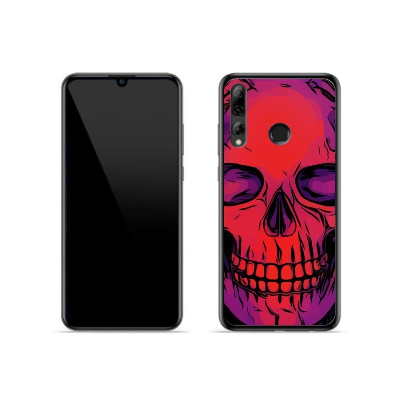 Gelový obal mmCase na mobil Honor 20 Lite - lebka