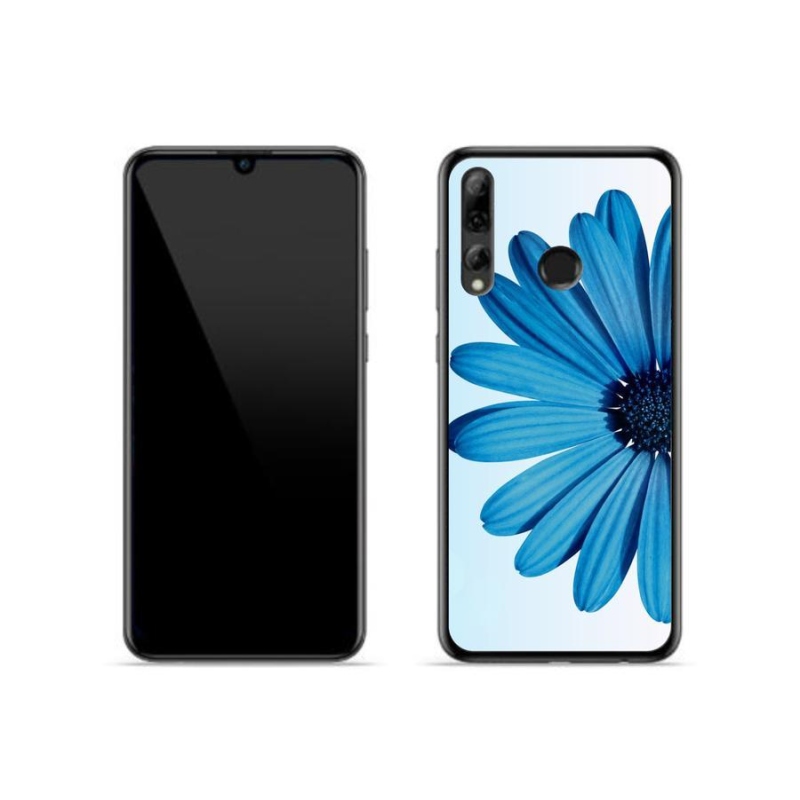 Gelový obal mmCase na mobil Honor 20 Lite - modrá kopretina