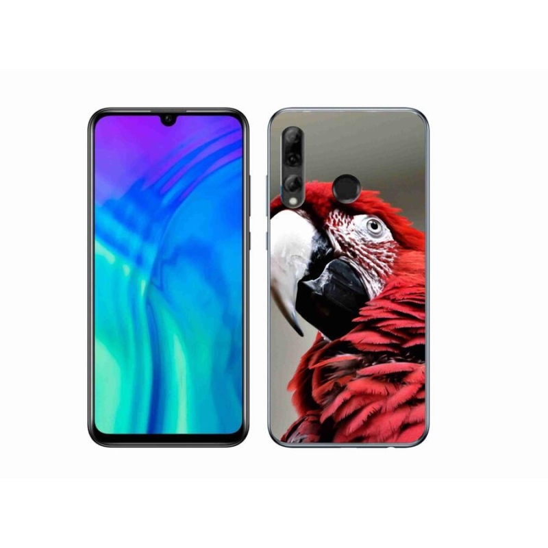 Gelový obal mmCase na mobil Honor 20 Lite - papoušek ara červený