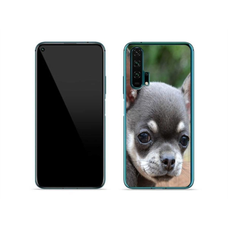 Gelový obal mmCase na mobil Honor 20 Pro - čivava